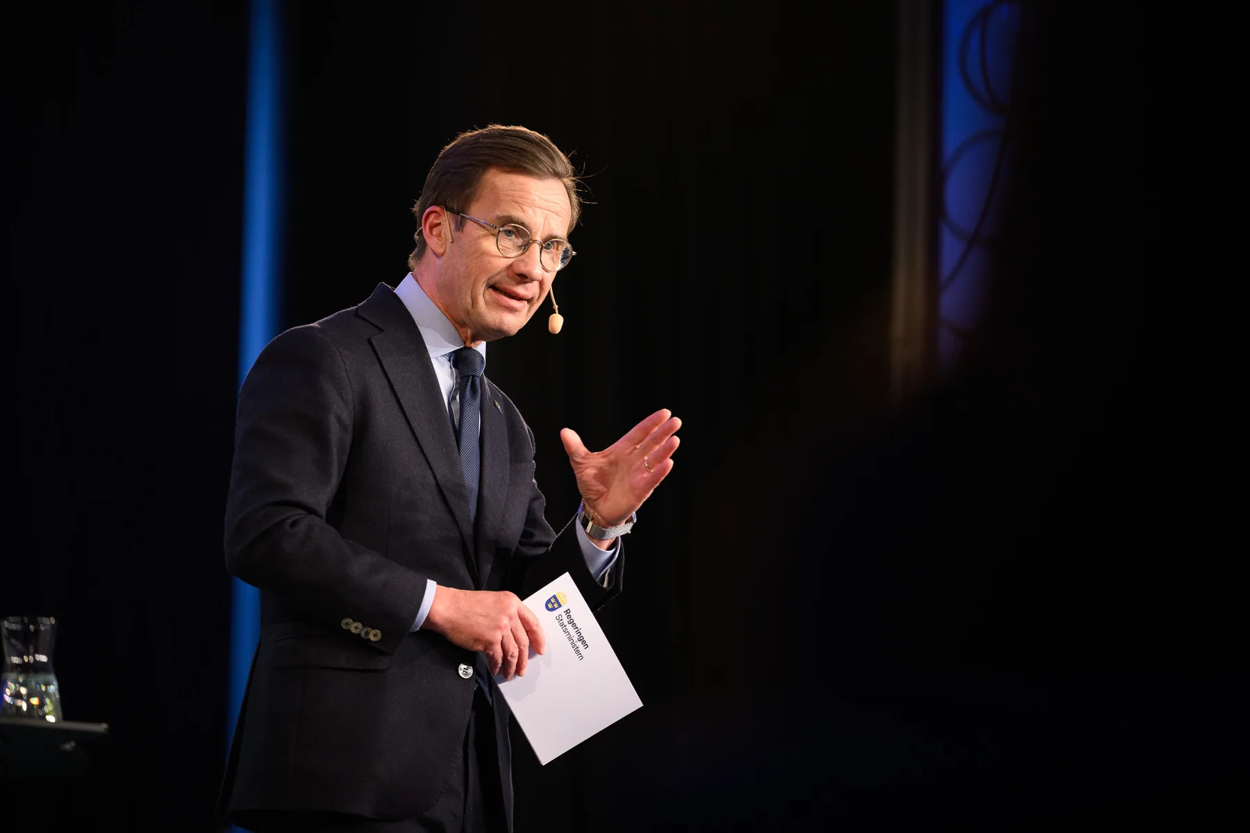 Talare på scen under Industridagen 2026